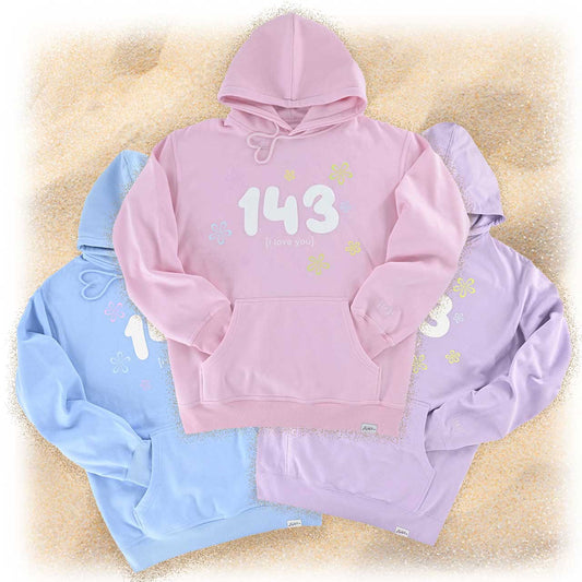 BFCM Punz 143 I Love You Pullover Hoodie