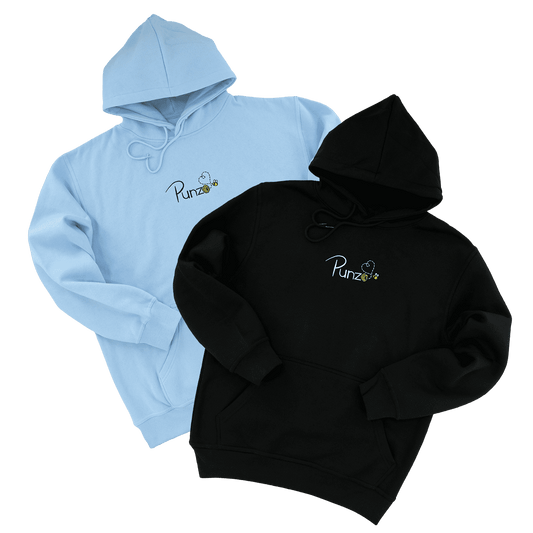 Punzo Bee Embroidered Pullover Hoodie